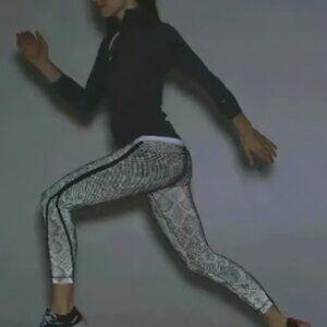 Lululemon Kill the Lights Out Reflective Reptile Pace Tight 6 Luxe Edition